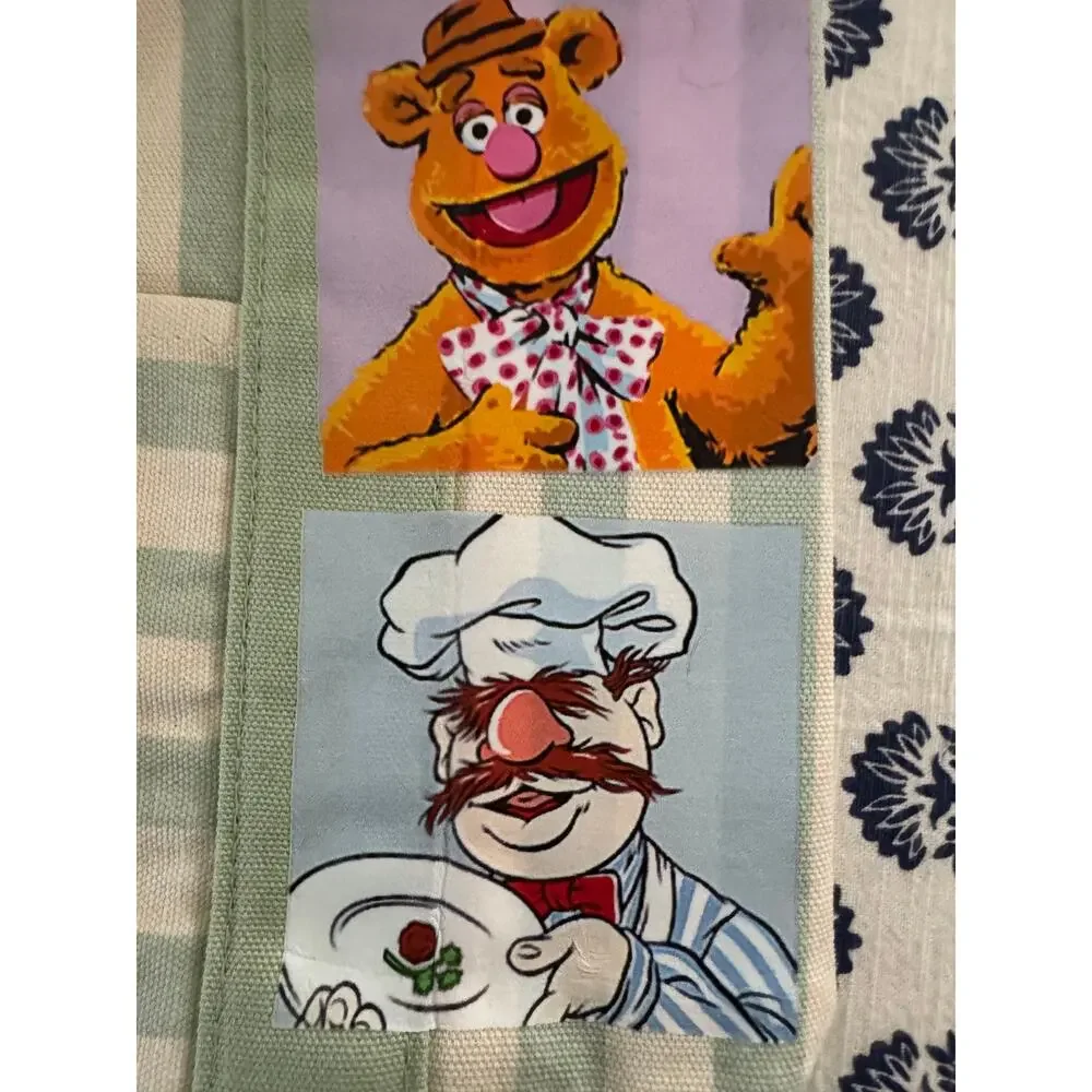 Disney Muppets Striped  Custom Made Trader Joes Mini Tote